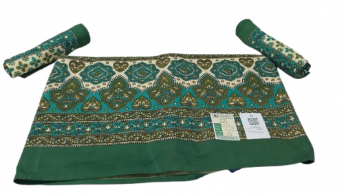 BEDSHEET JAIPUR PRINTED 90X108 2 PILLOW COVER